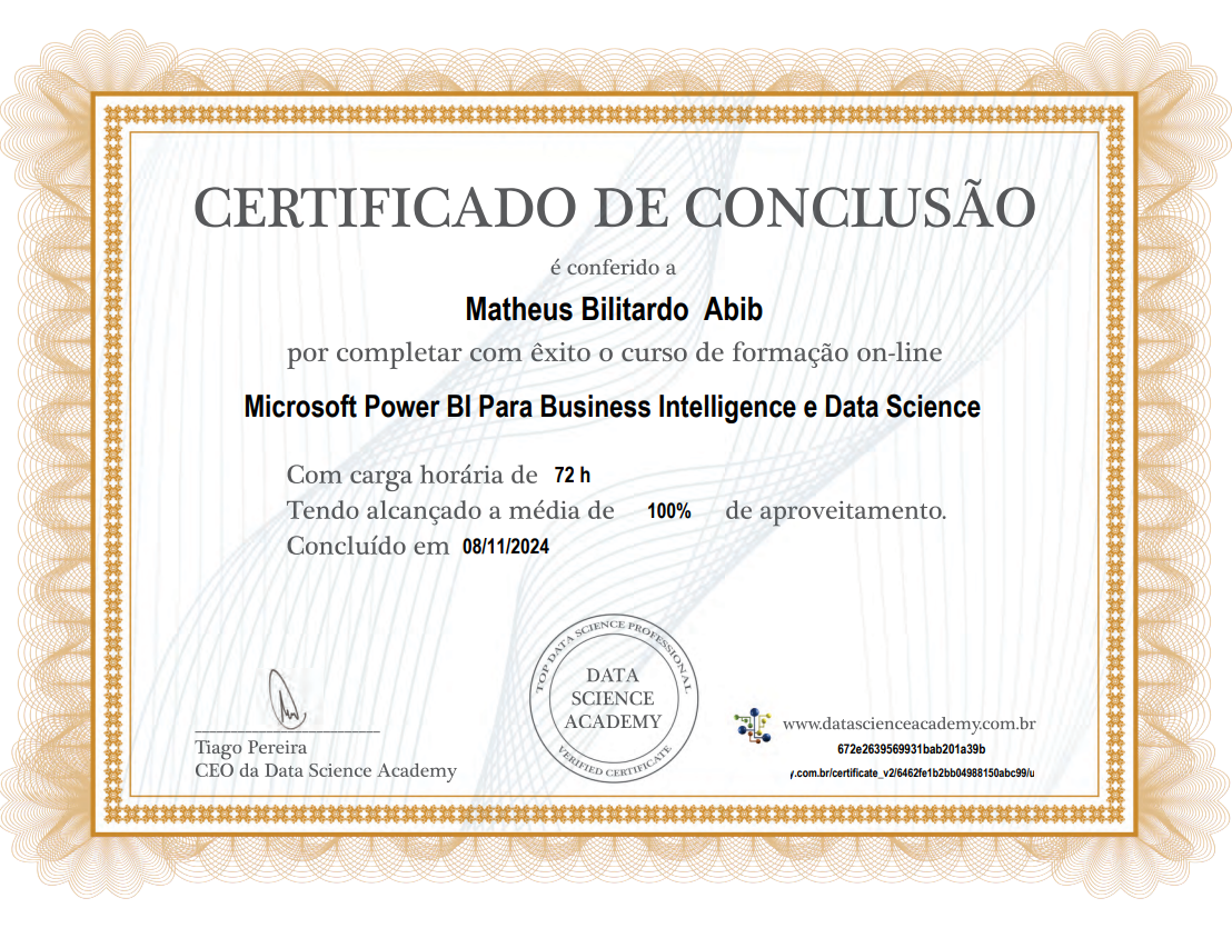 certificado